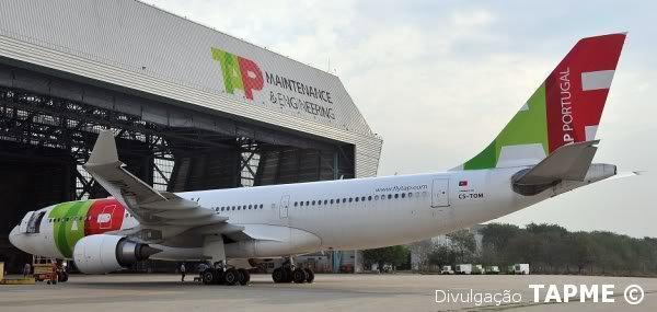 TAP perde mais 7,7 milhões com negócio de manutenção encerrado no Brasil