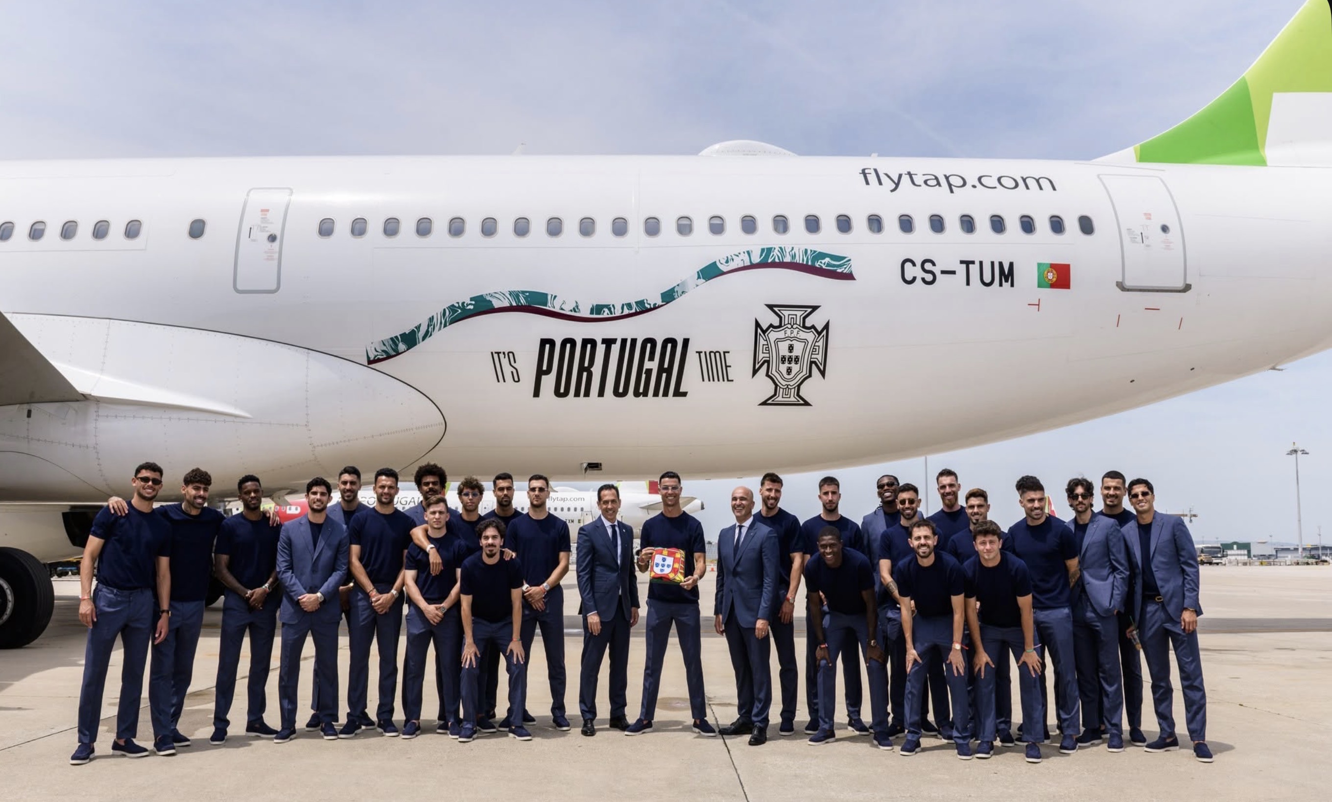 SELEÇÃO NACIONAL VOA COM A TAP AIR PORTUGAL RUMO AO MUNDIAL 2026